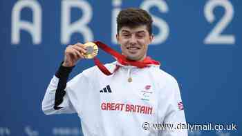 British cyclist Fin Graham secures his first Paralympic gold medal as he fends off competition from French pair in the C1-3 road race in Paris