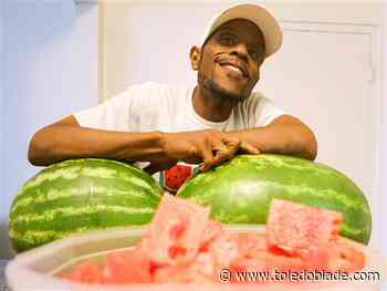 Bobby Smith&#39;s watermelon-eating challenge joined by thousands