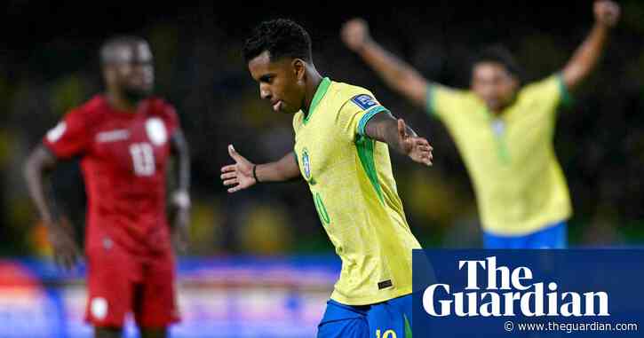 Brazil edge Ecuador as Rodrygo strike ends winless World Cup qualifying run