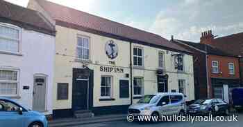 I visited the village pub with a suntrap beer garden