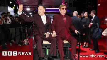 Elton John makes first red carpet appearance since vision issues