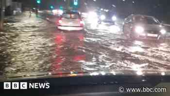 People rescued as flash floods hit south Wales