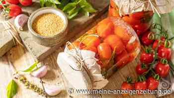 Tomaten einlegen leicht gemacht: Ohne lange Einkochzeit wandern sie ins Glas