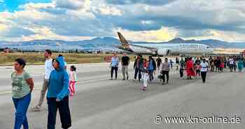 Flugzeug stoppt Flug nach Frankfurt wegen Bombendrohung auf Toilettenpapier