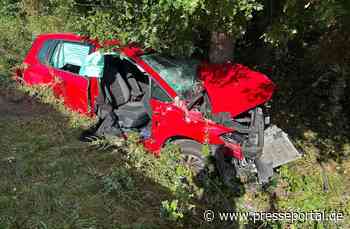 FW-OLL: Schwerer Verkehrsunfall auf der Wildeshauser Straße - Zwei Personen gerettet