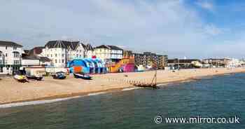 Map shows the famous UK seaside towns at risk of being underwater by 2050