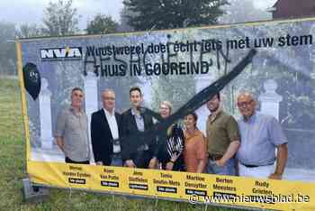 Spandoeken verkiezingen van N-VA Wuustwezel in Gooreind al na één dag beklad