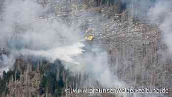 Großbrand am Brocken: Lage im Harz ist unter Kontrolle