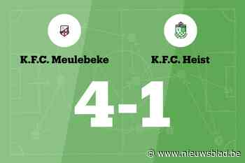 FC Meulebeke verslaat FC Heist na hattrick Blomme