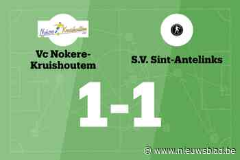 VC Nokere-Kruishoutem en SV Sint-Antelinks delen de punten