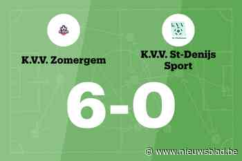 KVV Zomergem overklast KVV Sint-Denijssport B