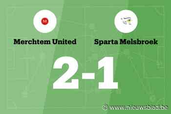 Lastige wedstrijd eindigt in overwinning voor Merchtem United tegen Sparta Melsbroek