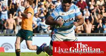 Argentina 67-27 Australia: men’s rugby union international – live reaction