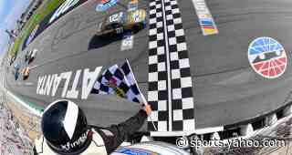 Austin Hill wins wild Xfinity Series race at Atlanta for season sweep