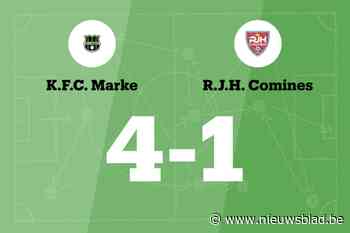 Weergaloze Van Brussel leidt FC Marke B langs R.J.H. Comines