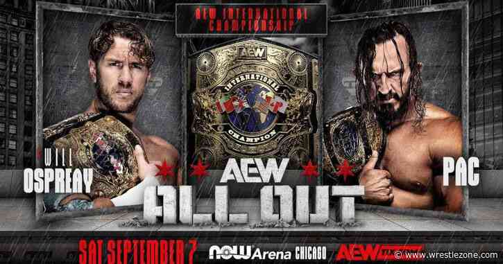 AEW All Out: Will Ospreay vs. PAC Result