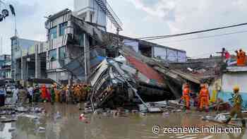 At Least 8 Dead In Lucknow’s Transport Nagar Building Collapse, Rescue Efforts Continue