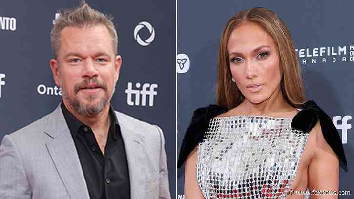 Jennifer Lopez, Matt Damon clasp hands during 'long, deep conversation' at 'Unstoppable' afterparty: report