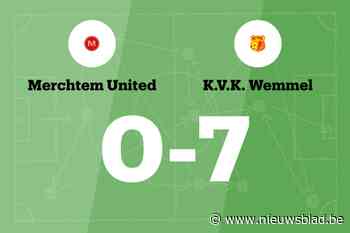 Wemmel B overklast Merchtem United B