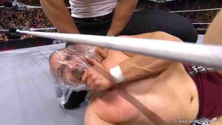 Jon Moxley And Claudio Castagnoli Turn On Bryan Danielson, Moxley Suffocates Him With Plastic Bag At AEW All Out