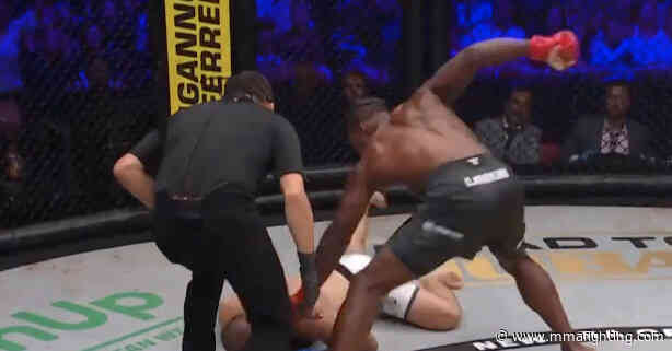 Bellator San Diego video: Lorenz Larkin destroys Levan Chokheli with quick knockout to earn title shot