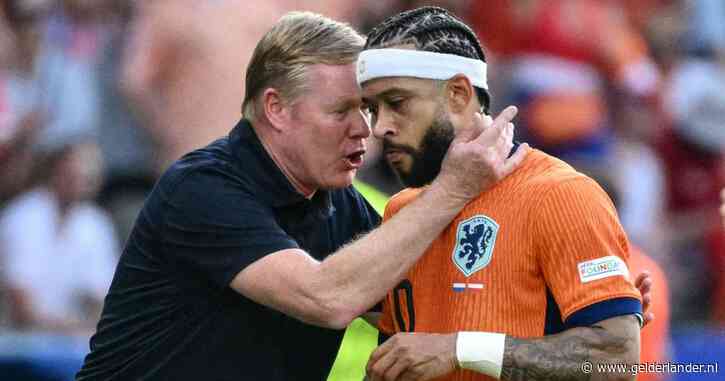 Ronald Koeman ‘bijt op lip’ bij vragen over transfer Depay: ‘Anders krijg ik weer het land over me heen’