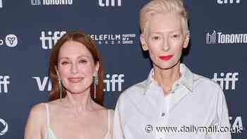 Julianne Moore and Tilda Swinton exude elegance at TIFF premiere of their new film The Room Next Door