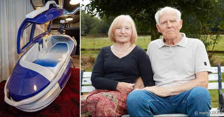 Pensioners sign up for double suicide pod instead of waiting for NHS treatment