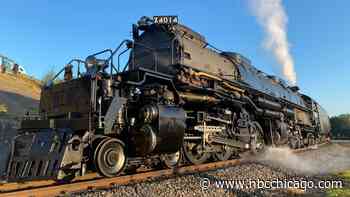 Union Pacific's Big Boy steam engine rolls into Illinois: See the full schedule