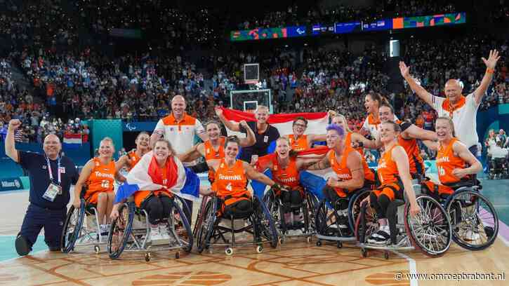 Sylvana pakt goud met rolstoelbasketbalteam op Paralympische Spelen