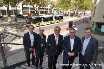 Minister Oliver Krischer von ZOH am Westerntor in Paderborn begeistert