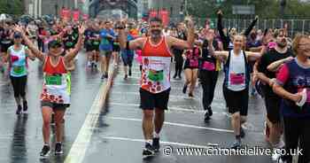 Rainy Great North Run return but plenty of sunny smiles as race celebrates another huge success