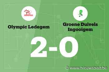 Overduidelijke overwinning voor Olympic Ledegem tegen GD Ingooigem