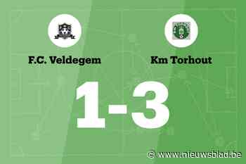 KM Torhout B wint uit van FC Veldegem, mede dankzij twee treffers Sintubin