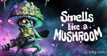 The 3D platformer/looter Shooter "Smells Like a Mushroom" is now available for PC via Steam