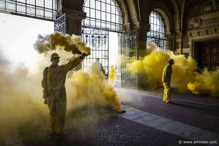 Climate Protestors Force Amsterdam’s Rijksmuseum to Close