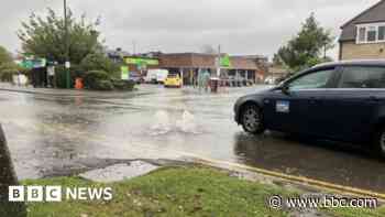 Flash flooding after 'biblical' rainfall