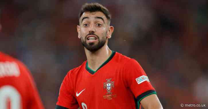 Manchester United captain Bruno Fernandes provides injury update after Portugal’s win over Scotland