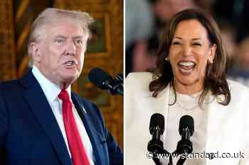 US election debate: Prosecutor Kamala Harris takes on angry Donald Trump in TV showdown