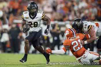 Clemson’s Swinney says backup LB McCloud out for the season with knee injury