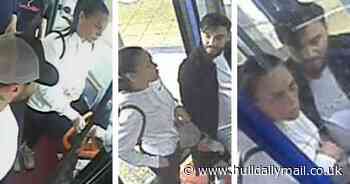 CCTV appeal after man has £1,000 stolen from him on bus in Hull