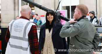 Behind the scenes as Claudia Winkleman brings Channel 4 show 'The Piano' to Newcastle Central Station