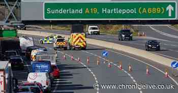 A19 reopened northbound after oil spill caused 'horrendous' queues