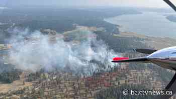 Weather aids B.C. fire fight amid evacuation order, alerts in southeast