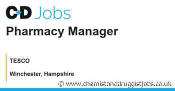 TESCO:  Pharmacy Manager