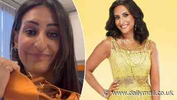 Strictly contestant Dr Punam Krishan wears her high heeled dancing shoes to her work as a GP to break them in