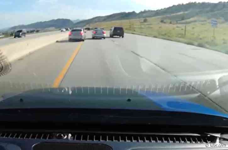 Dash camera shows aggressive drivers in Colorado road rage encounter