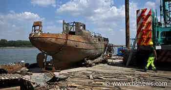 More Nazi ships from World War II emerge in River Danube