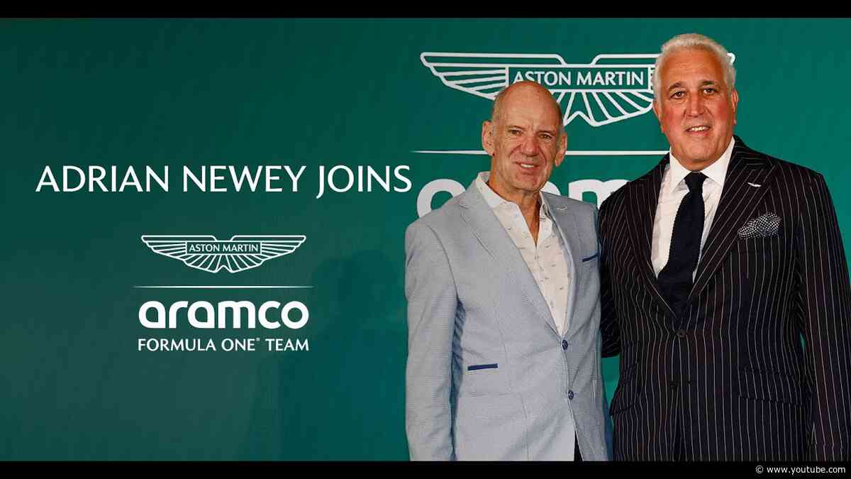 Adrian Newey joins Aston Martin Aramco Formula One Team