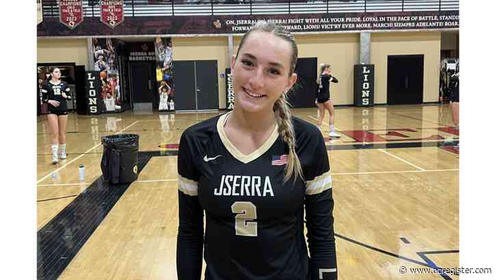 JSerra girls volleyball defeats San Juan Hills in four sets